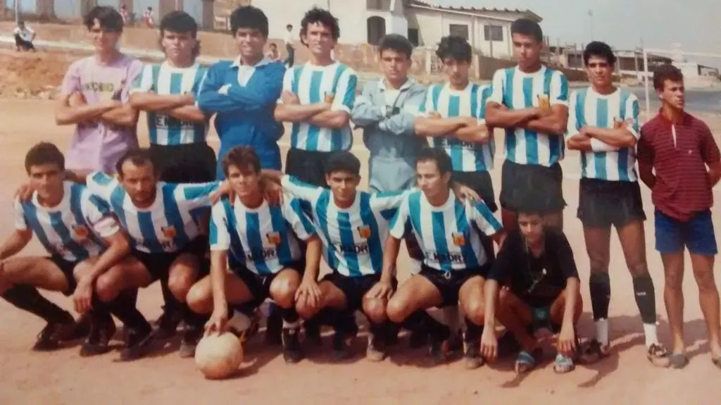 Adelson em campo
